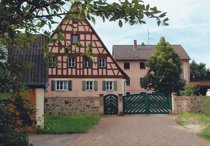 Ehemaliger Ziegenhof in Mittelfranken